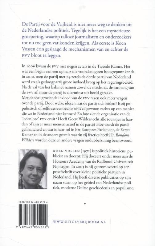 Rondom Wildersbackcover