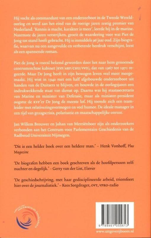 P.J.S. de Jongbackcover