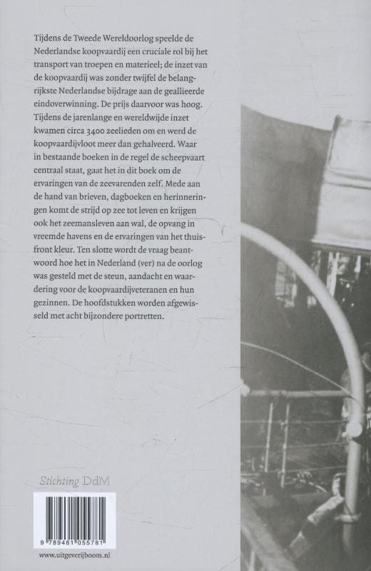 De Nederlandse koopvaardij in oorlogstijdbackcover