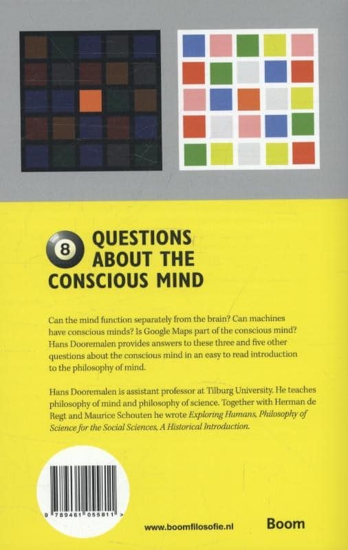8 Questions about the conscious mindbackcover