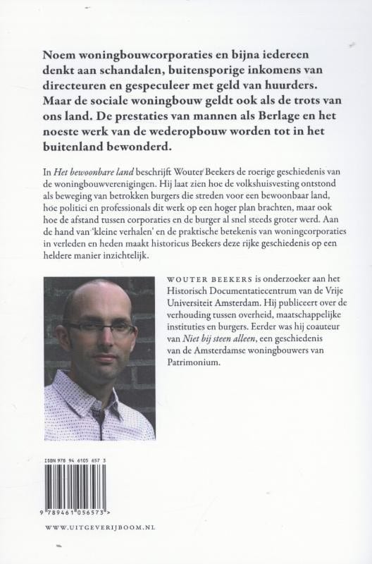 Het bewoonbare landbackcover
