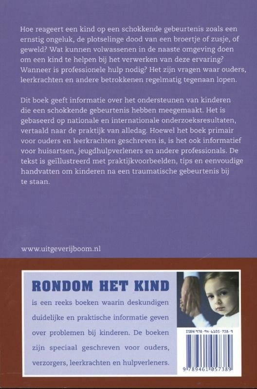 Kinderen ondersteunen na traumabackcover