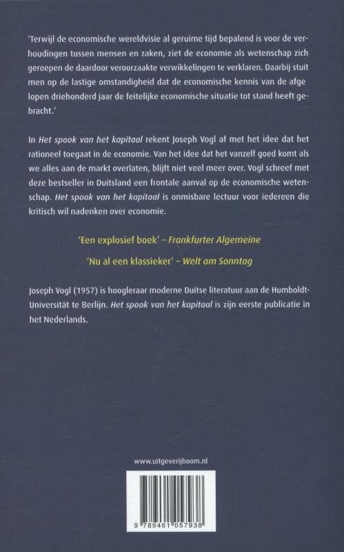 Het spook van het kapitaalbackcover