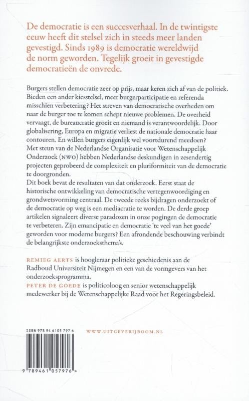 Omstreden democratiebackcover