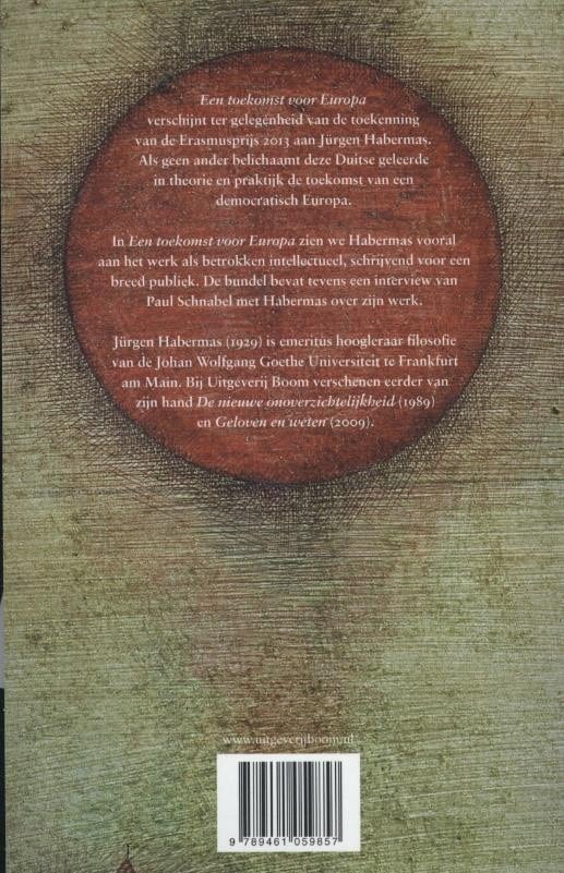 Een toekomst voor Europabackcover