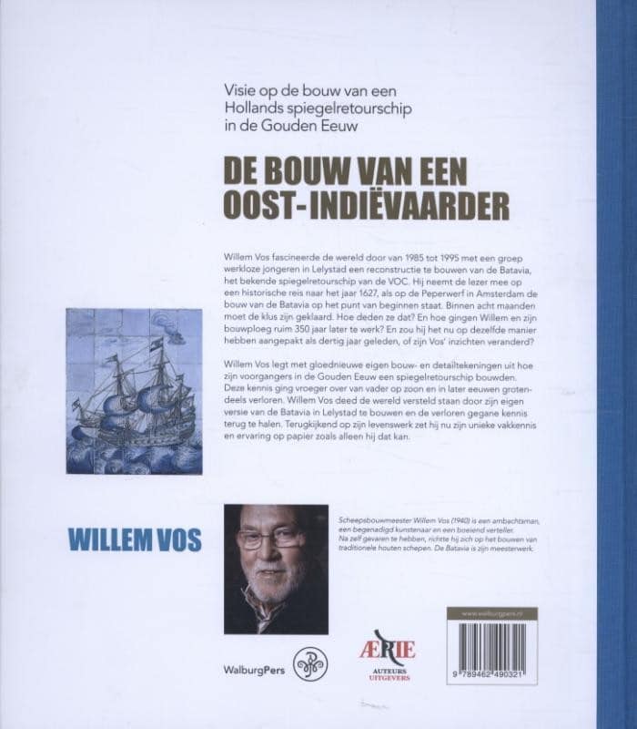 De bouw van een Oost-Indiëvaarderbackcover