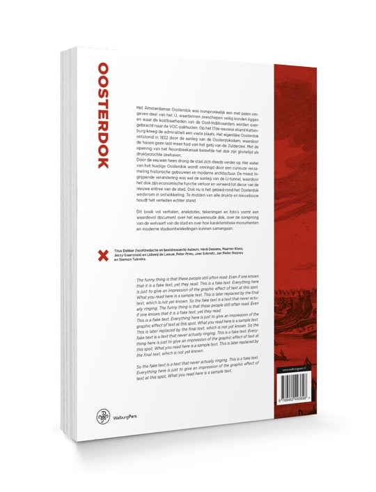 Het Oosterdok (tweetalige editie)backcover