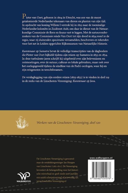 Kunstenaar op Sumatrabackcover