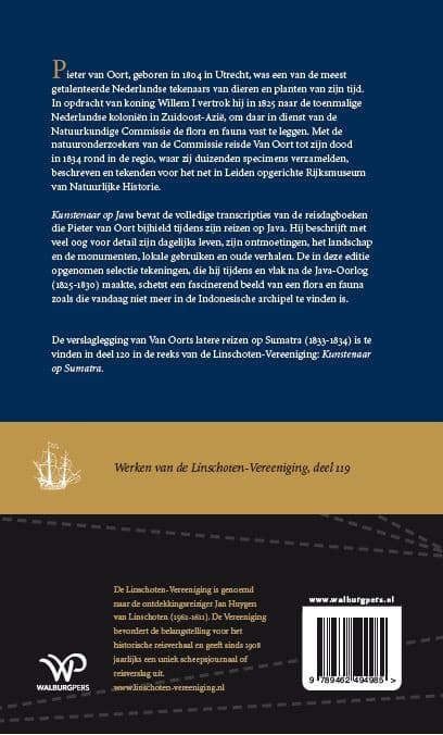 Kunstenaar op Javabackcover