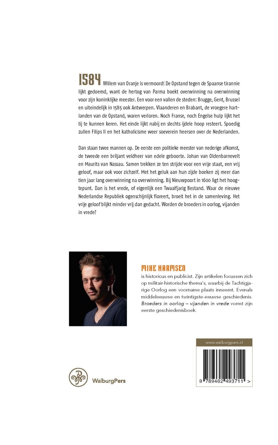 Broeders in oorlog – vijanden in vredebackcover