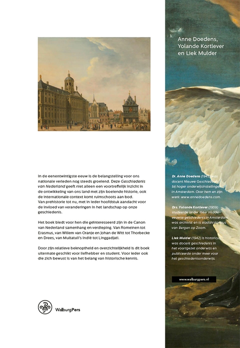 Geschiedenis van Nederlandbackcover