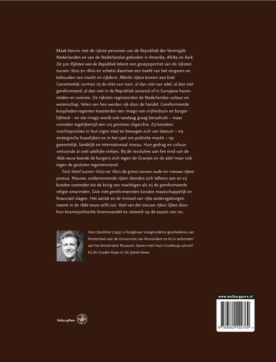 De 500 Rijksten van de Republiekbackcover