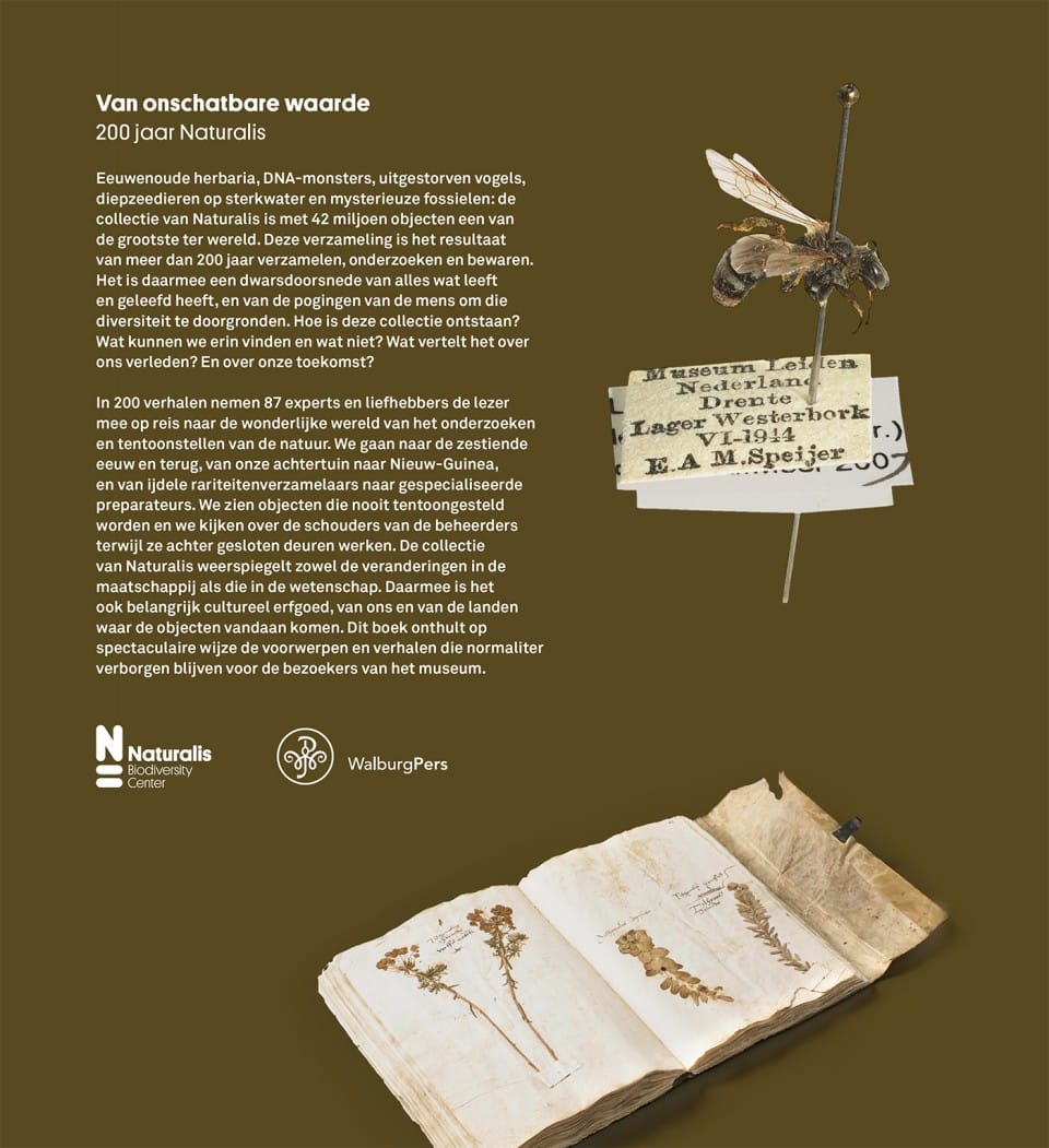 Van onschatbare waardebackcover