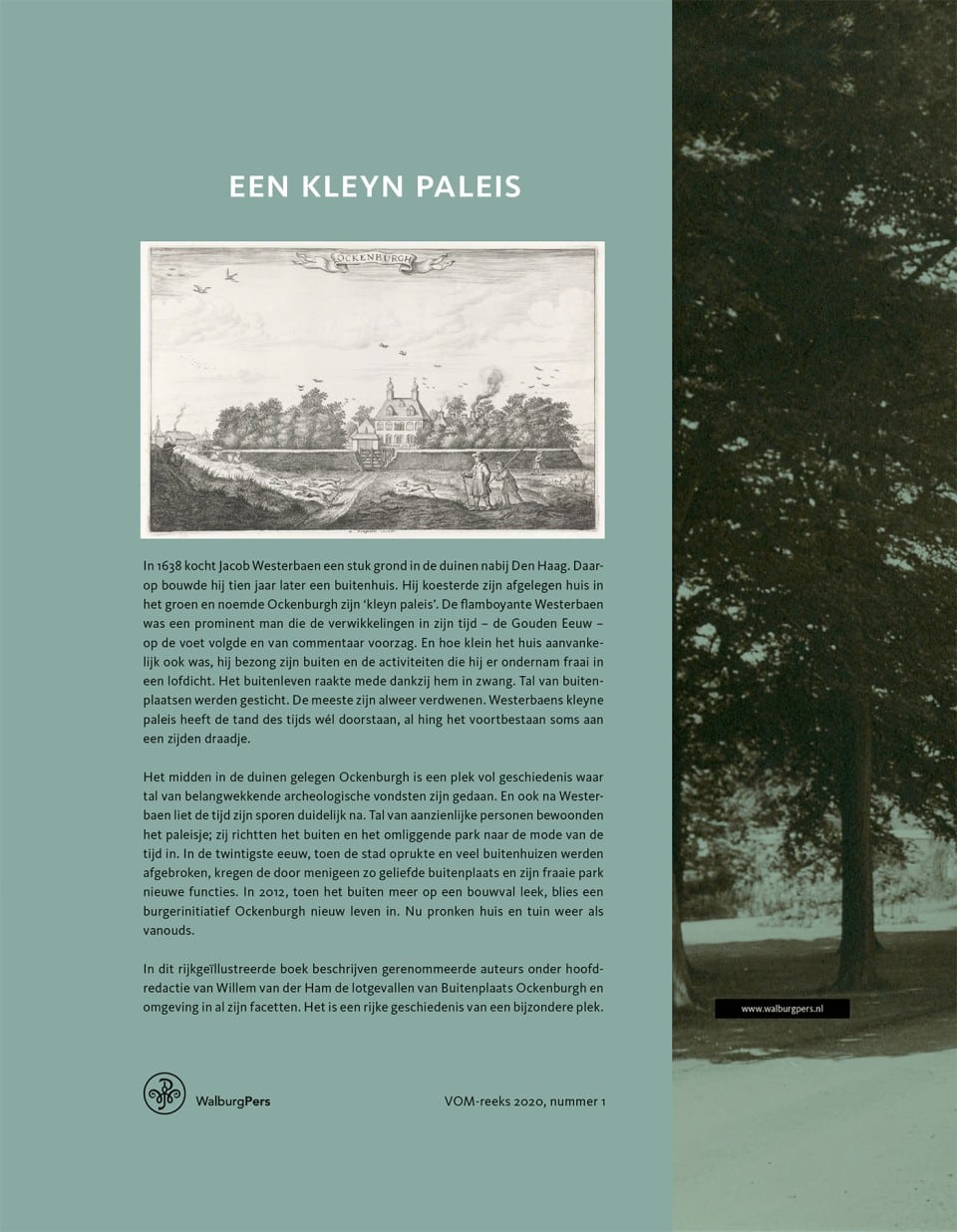 Een kleyn paleisbackcover