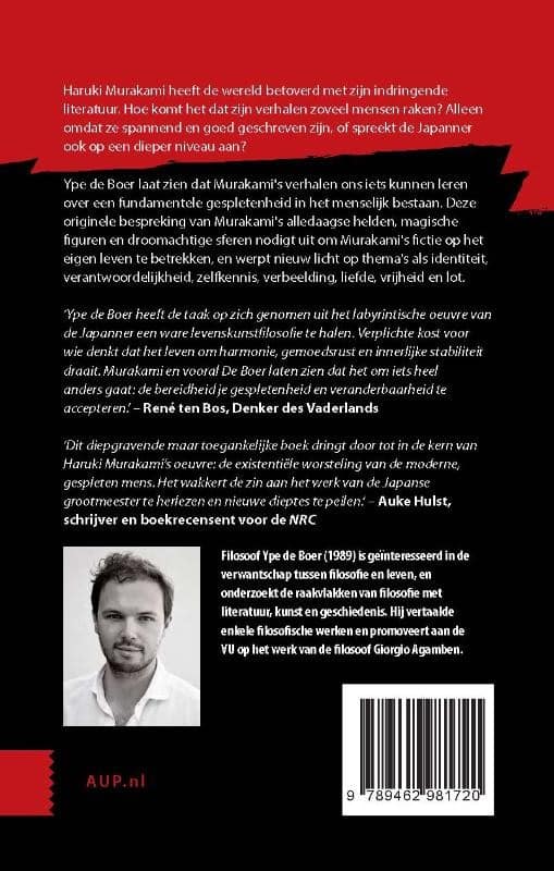 Murakami en het gespleten levenbackcover