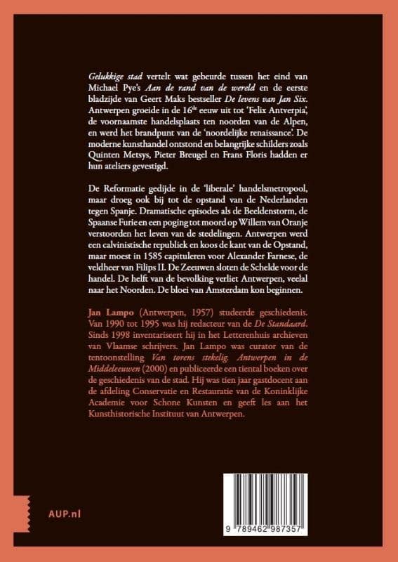 Gelukkige stadbackcover