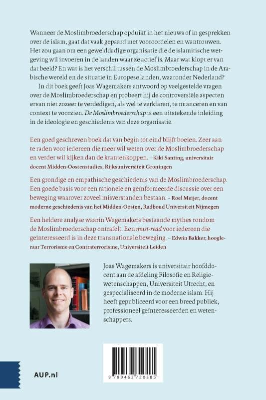 De Moslimbroederschapbackcover