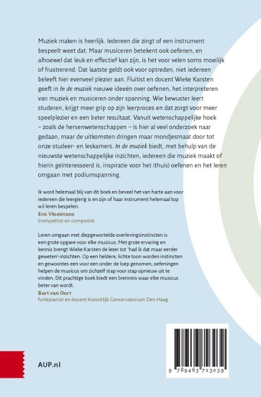 In de muziekbackcover