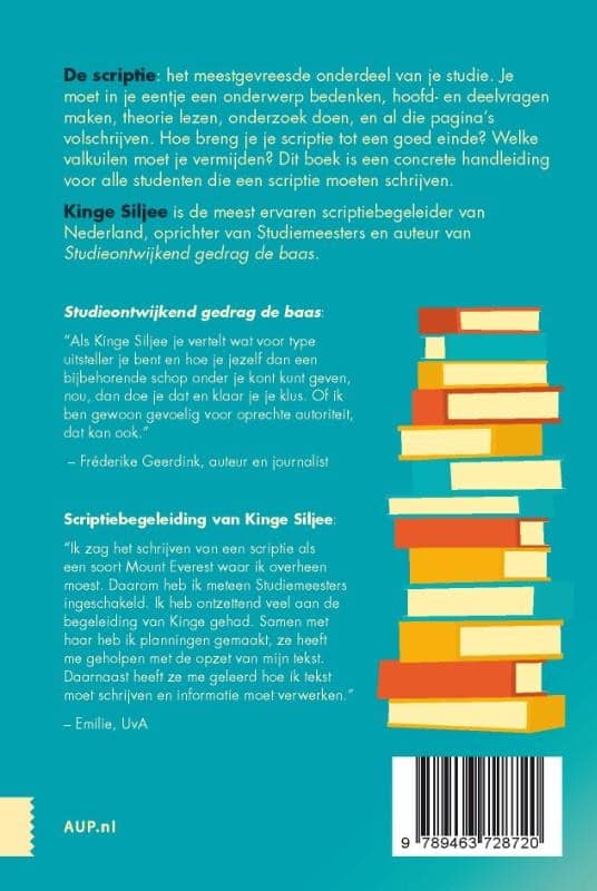 Je scriptie de baasbackcover