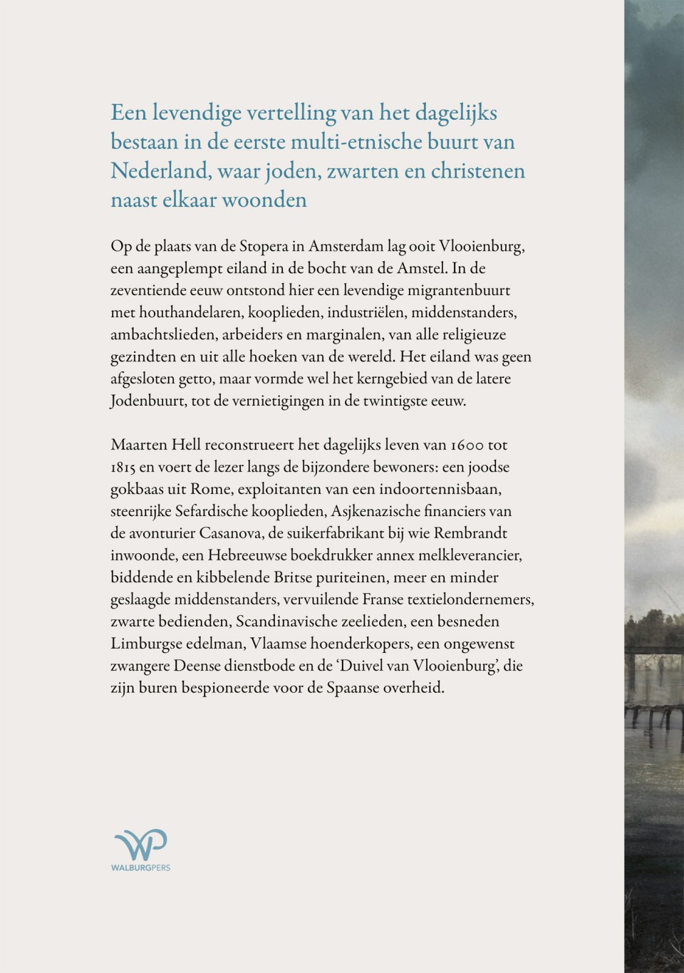 Verloren wereld in de Amstelbochtbackcover