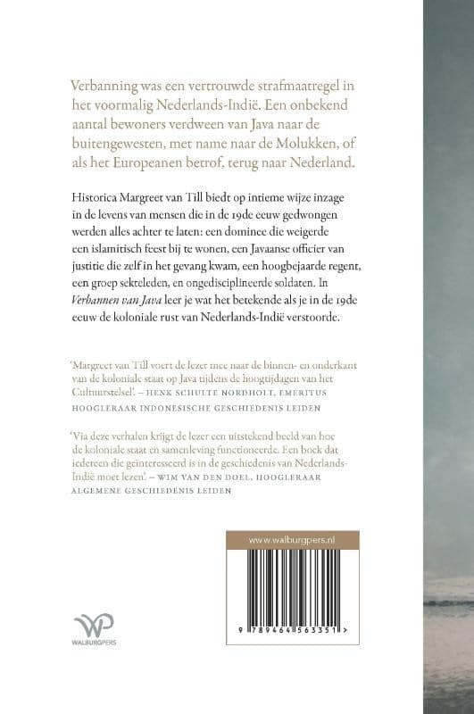 Verbannen van Javabackcover