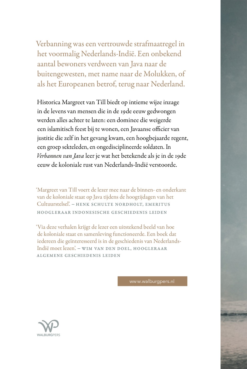 Verbannen van Javabackcover