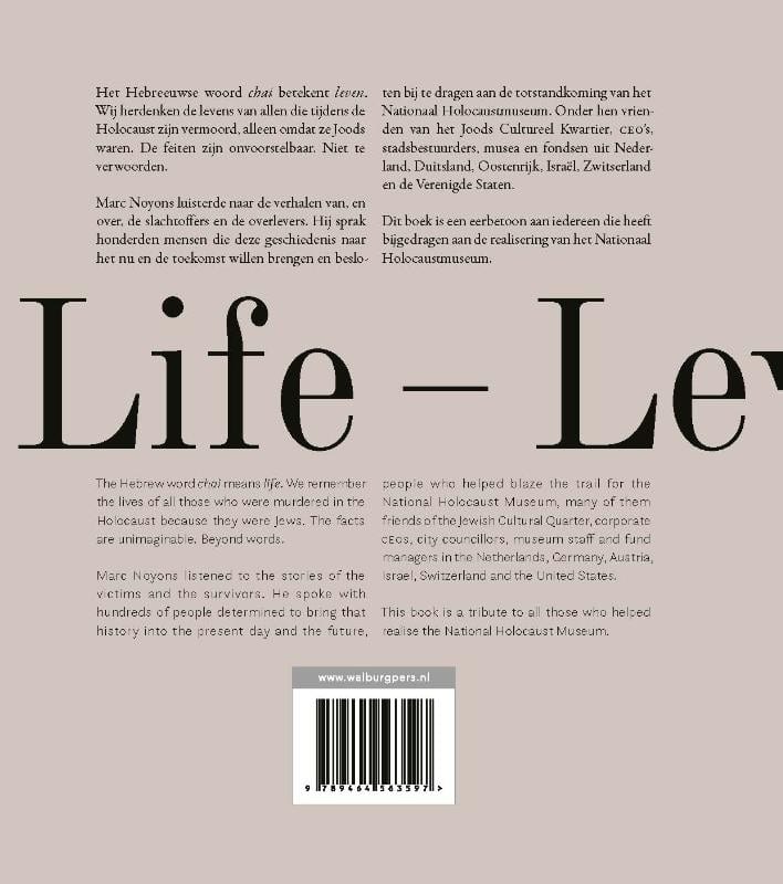 Chai – Leven – Lifebackcover