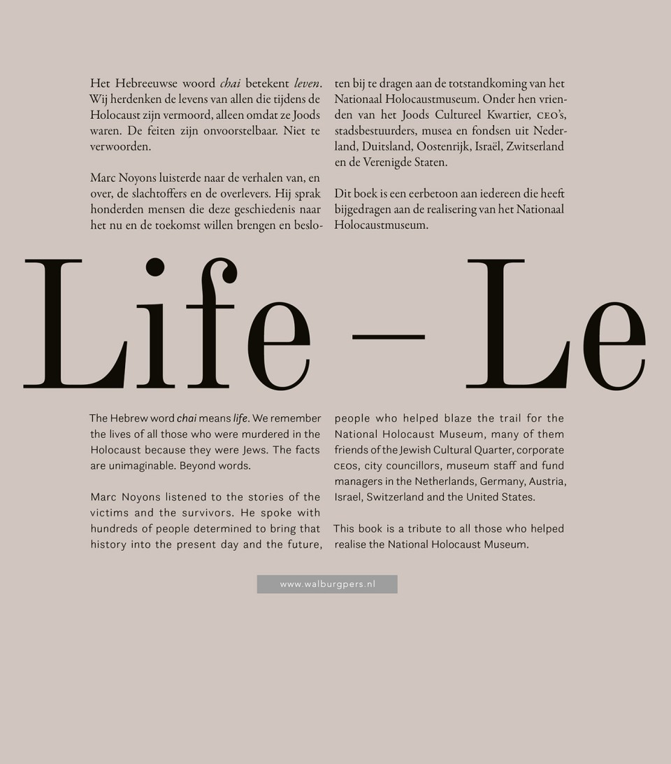 Chai – Leven &#8211; Lifebackcover