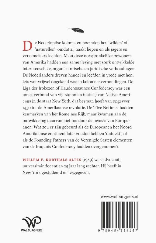 Nederlandse kolonisten in Amerika en de Liga der Irokezenbackcover