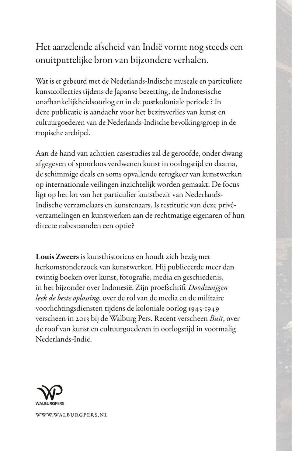 Verloren kunstbackcover