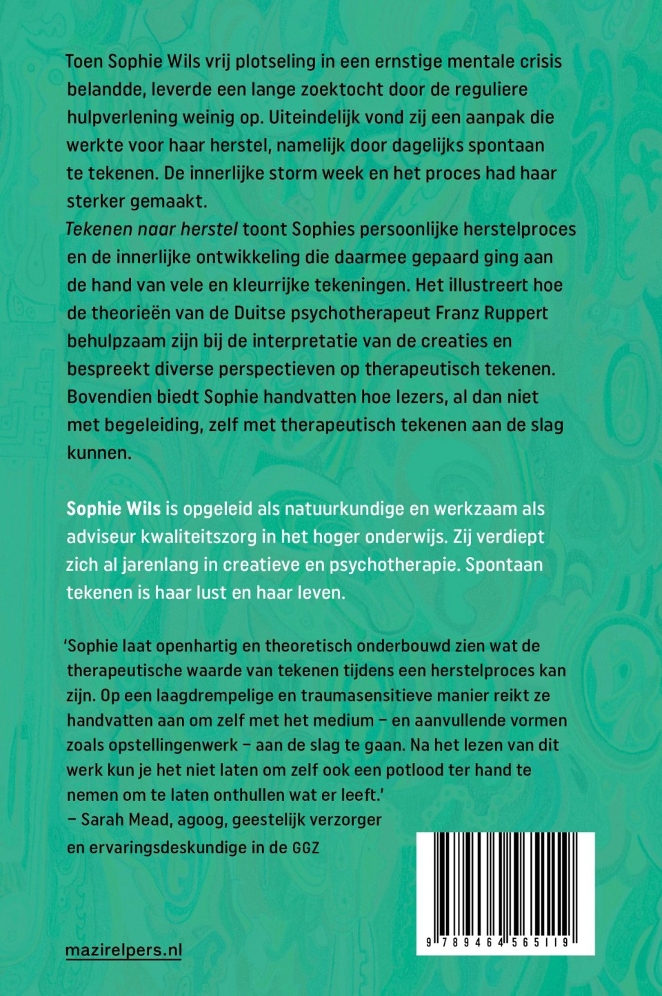 Tekenen naar herstelbackcover