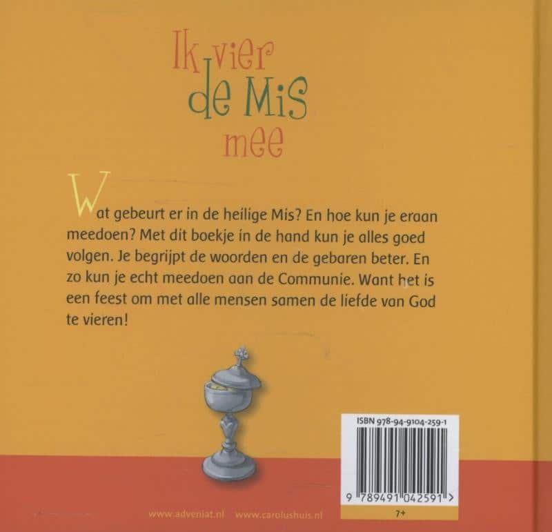 Ik vier de mis meebackcover