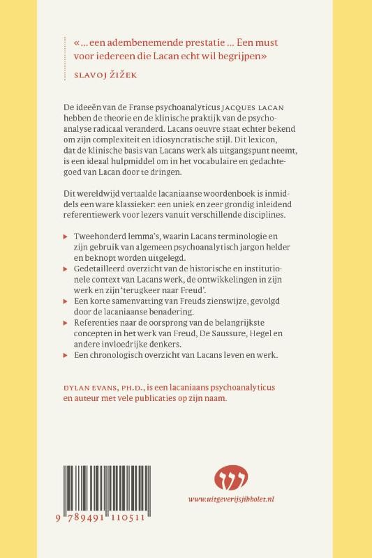 Inleidend lacaniaans lexiconbackcover