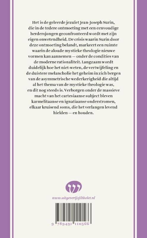 Wederkerigheidbackcover