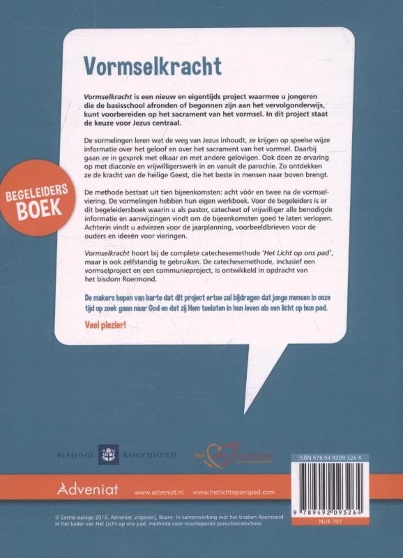 Vormselkracht!backcover