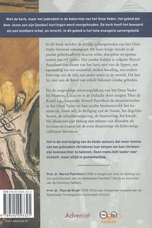 Avinoe, Onze Vaderbackcover