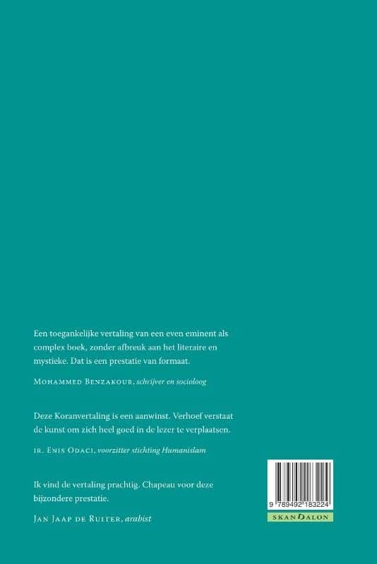 De Koranbackcover