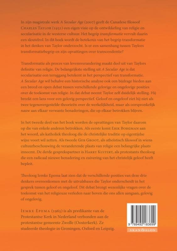 Niets gaat ooit verlorenbackcover