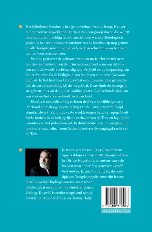 Exodus, boek van de bevrijdingbackcover