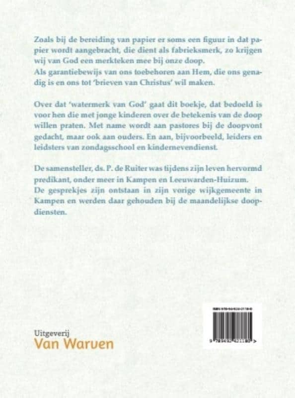 Watermerkbackcover