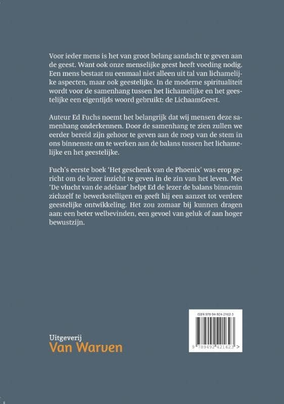 De vlucht van de adelaarbackcover