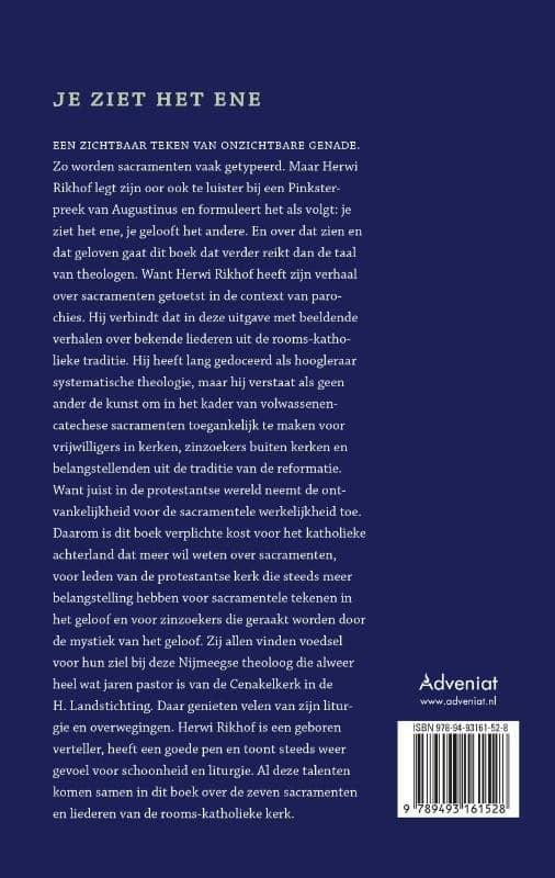 Je ziet het enebackcover