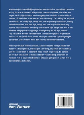 Nergens, niets en niemandbackcover