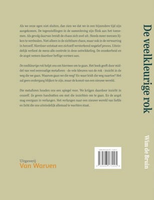 De veelkleurige rokbackcover