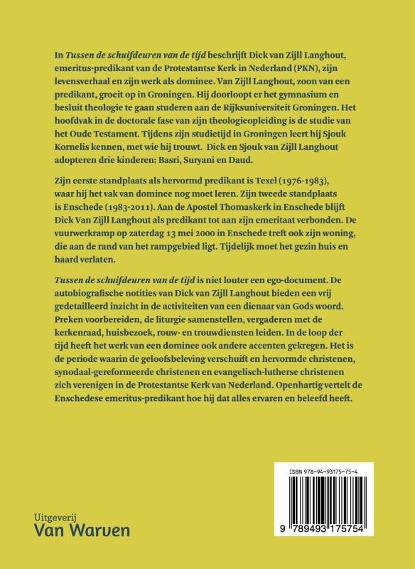 Tussen de schuifdeuren van de tijdbackcover