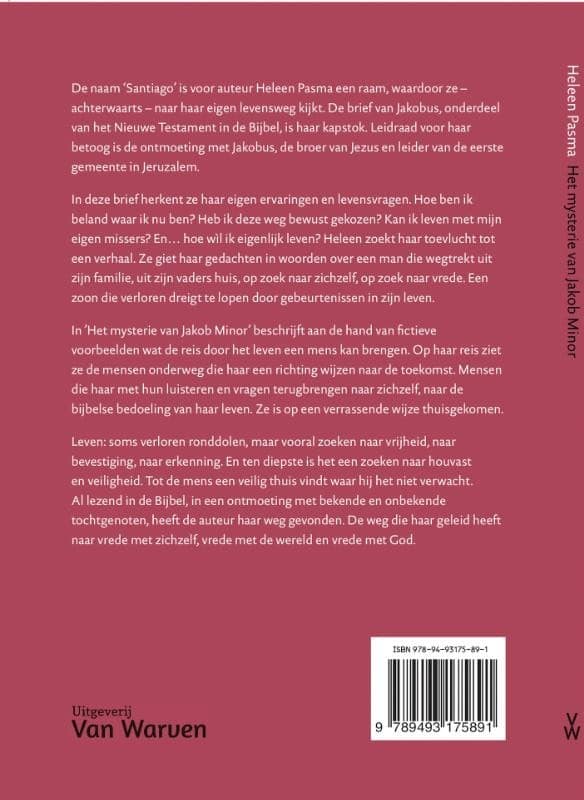 Het mysterie van Jacob Minorbackcover