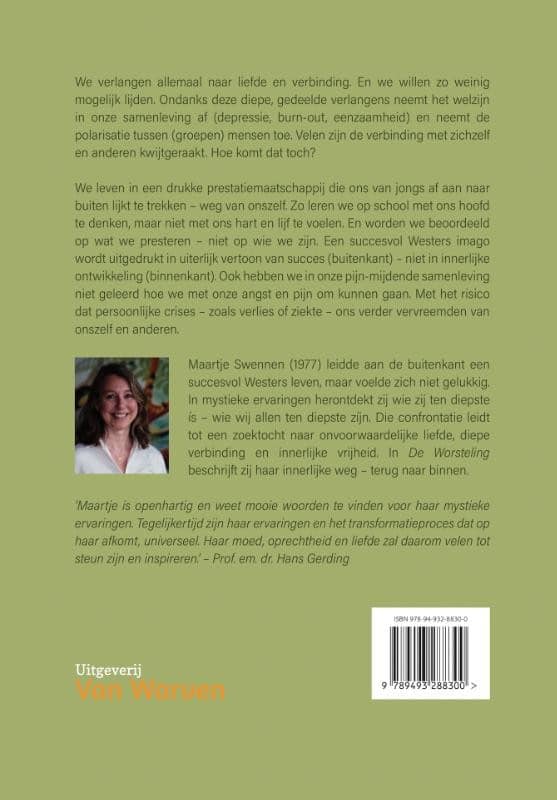 De worstelingbackcover