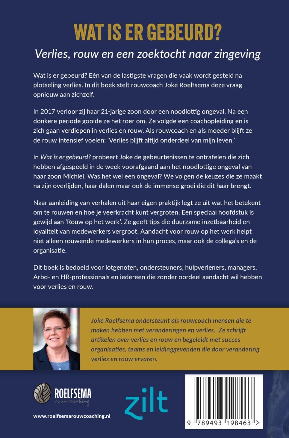 Wat is er gebeurd?backcover