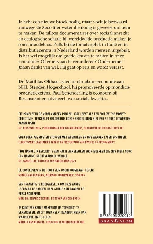 Hoe handel ik eerlijkbackcover