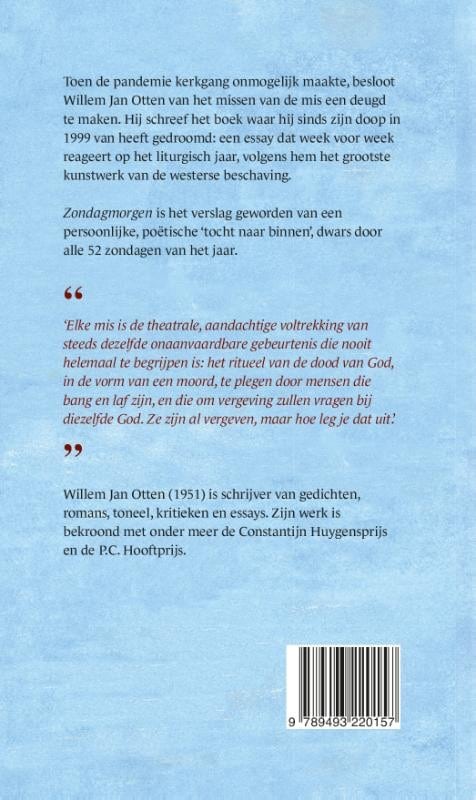 Zondagmorgenbackcover